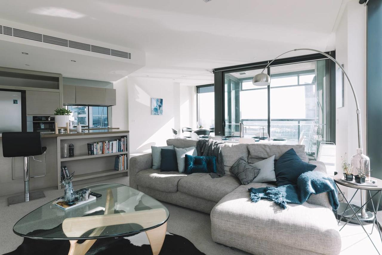 Апартаменты Experience Waterfront Luxury With Views Мельбурн Экстерьер фото